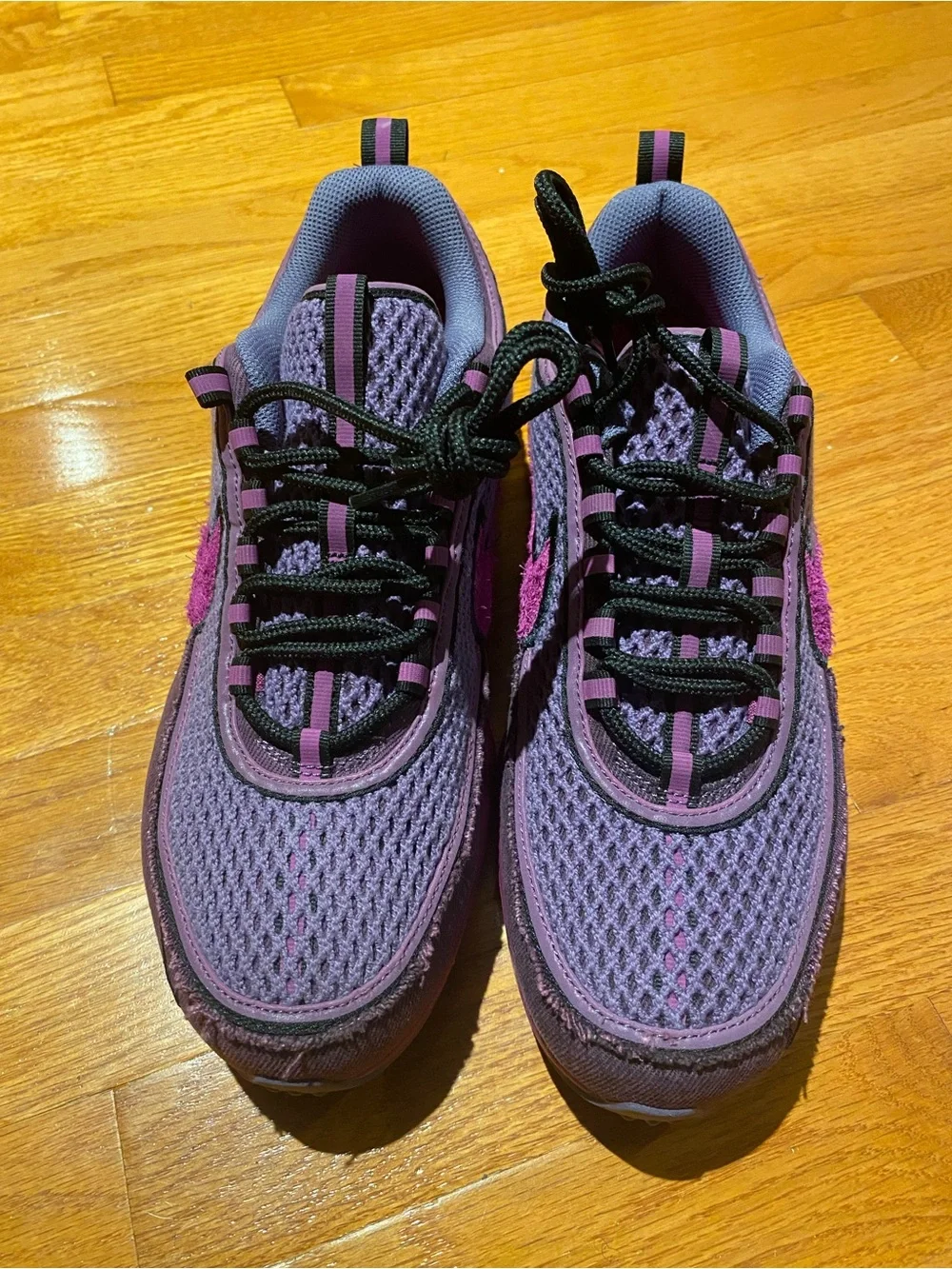 Nike men Purple and Magenta Mesh Low-Top Sneakers size 9 1/2 and 12  $150 each